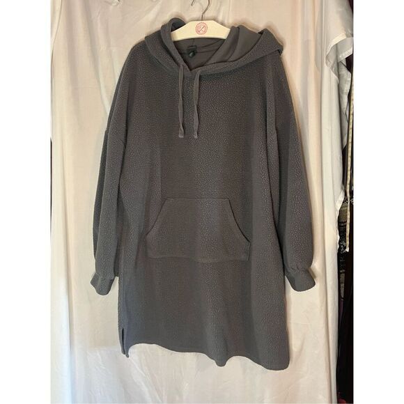 Wild Fable Grey Sweatshirt Dress Woman’s Size Medium - Picture 1 of 10